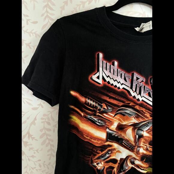 VINTAGE Judas Priest Firepower Tour T-Shirt - Picture 6 of 7